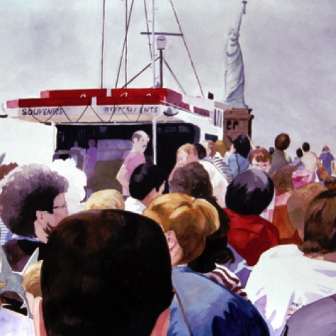 Bring Me Your Huddled Masses
22x30